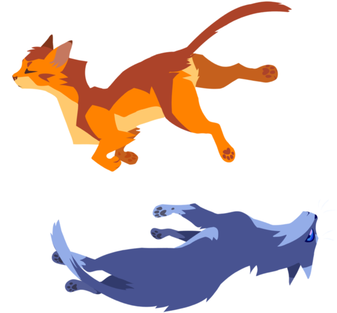 Creatures - Warrior Cat Fanart Poses (894x894)