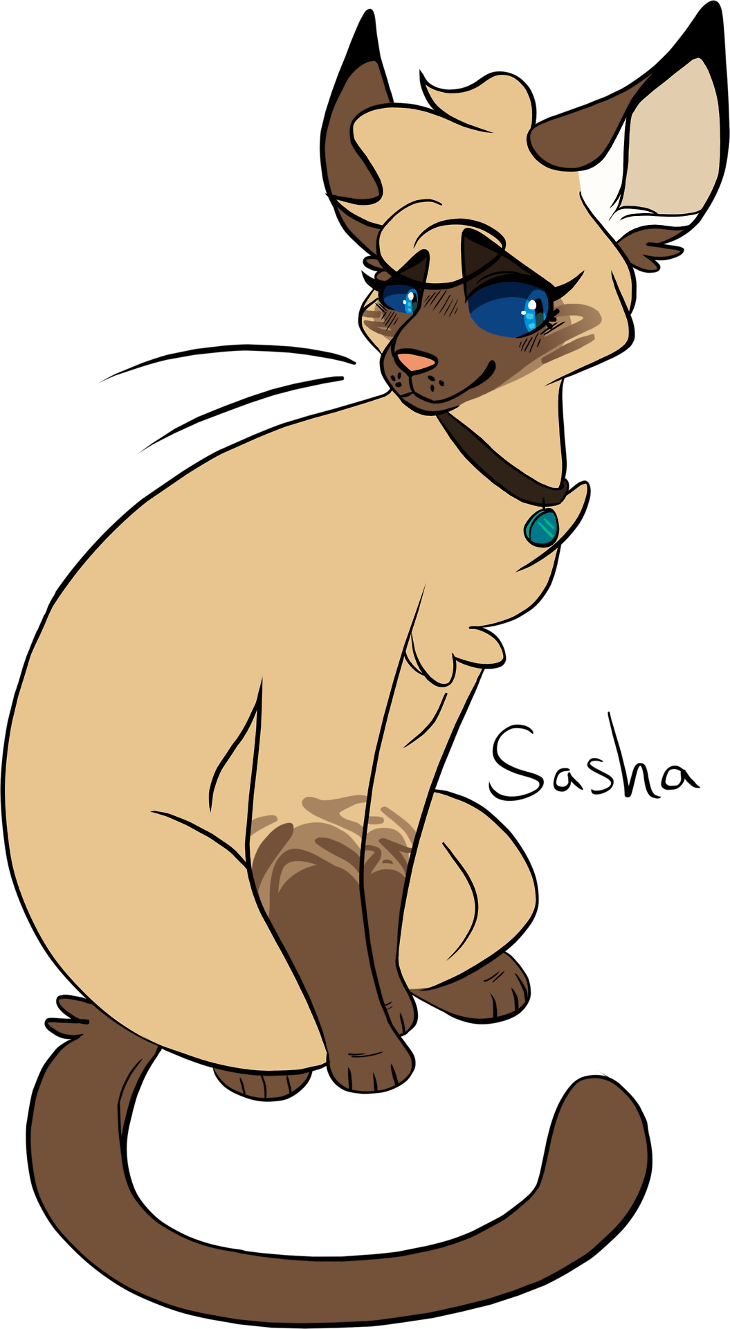 100 Warrior Cats Challenge Day - Warrior Cat Sasha (1055x1920)