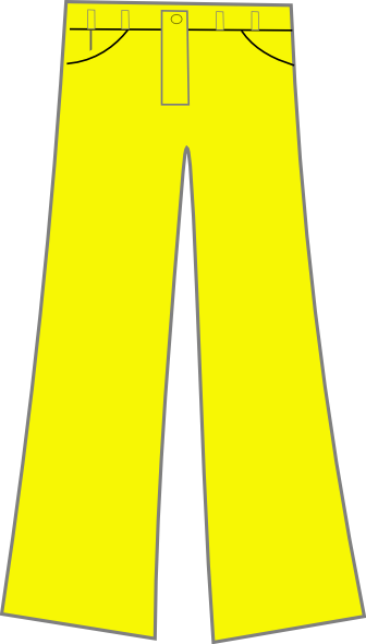 Pants Clip Art At Clkercom Vector Online - Trousers (336x590)
