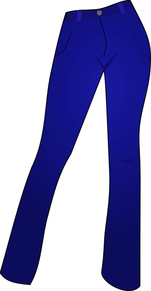 Clip Art Pants Clothing Clipart - Clip Art (312x600)