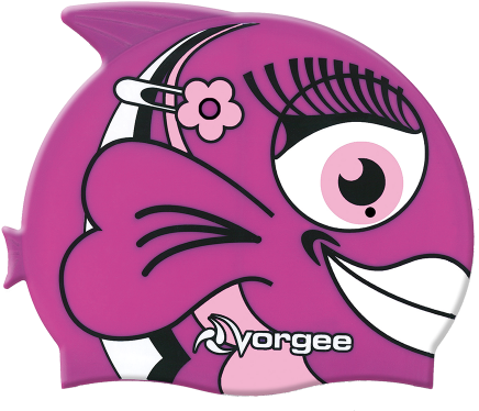 Miss Fish Cap - Swim Cap (600x600)