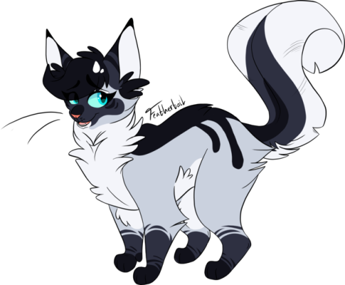 100 Warrior Cats Challenge Day - Feathertail (500x413)