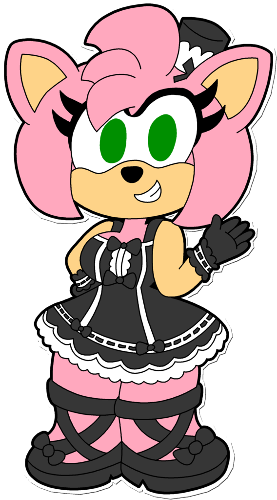 Halloween 2017 Gothic Amy By 3bros1mission - Cartoon (751x1064)