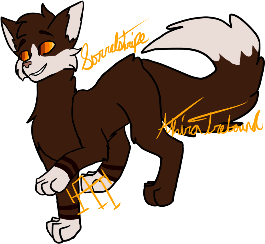 Sorrelstripe-warrior Cats By Akiratrebound - Cartoon (933x857)