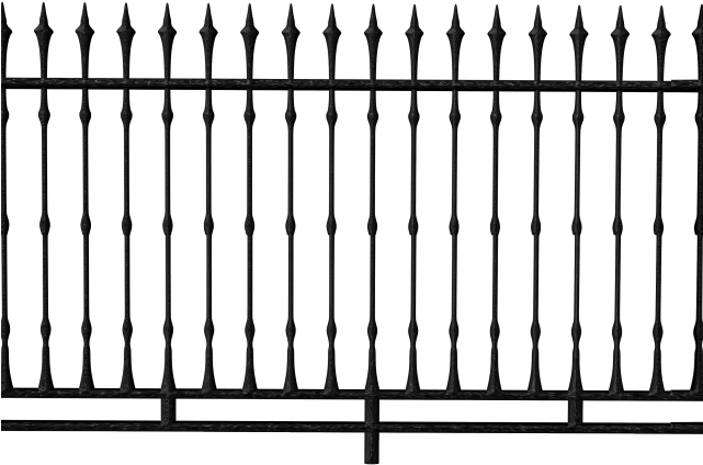 Gothic Clipart Fence - Transparent Fence (640x480)