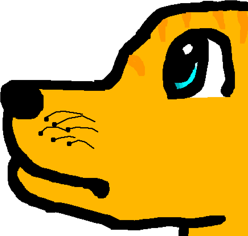 Warrior Cats Firestar As A Wolf - Firestar (1000x1000)