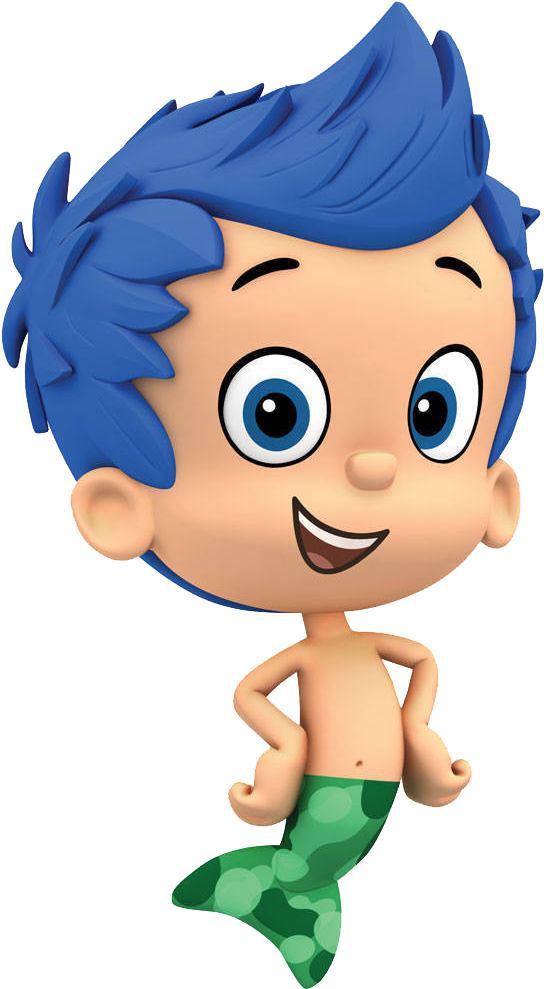 Digi Stamps - Gil From Bubble Guppies (773x1000)