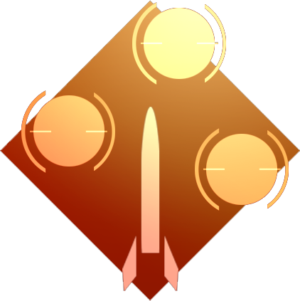 Rocket Salvo - Circle (422x423)