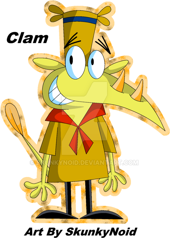 Clam By Skunkynoid - Camp Lazlo Fanart (600x821)