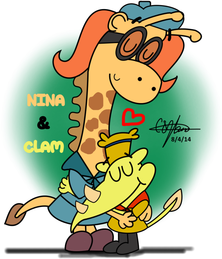 Nina And Clam By Murumokirby360 - Camp Lazlo Raj And Nina (873x915)