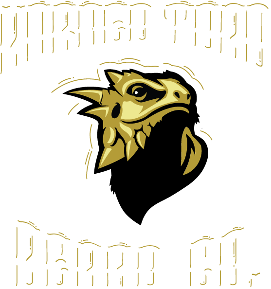 Horned Toad Beard Co - Vinyl Sticker Decal Dragon Head Right Atv Car Garage (600x648)