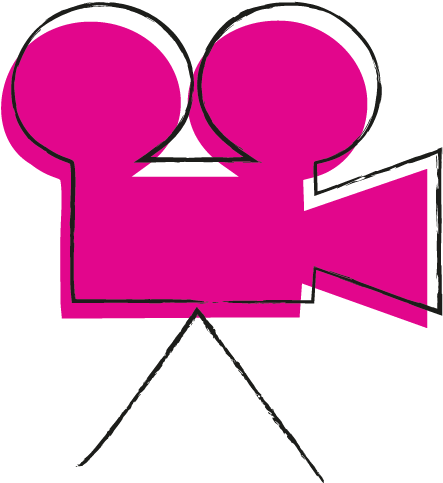 Film Camera Pink Thinlines - Film Camera Pink Thinlines (871x669)