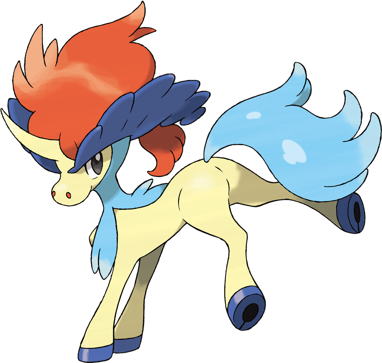 Keldeo - New Legendary Pokemon Black And White 2 (1280x1280)