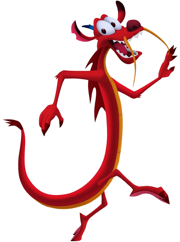 Mushu - Mulan Characters (644x858)