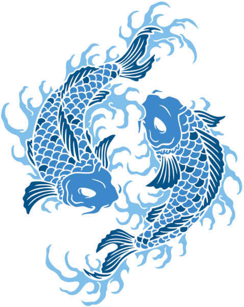 Koi Fish Free Vector Free Vector - Koi Fish Free Vector (478x600)