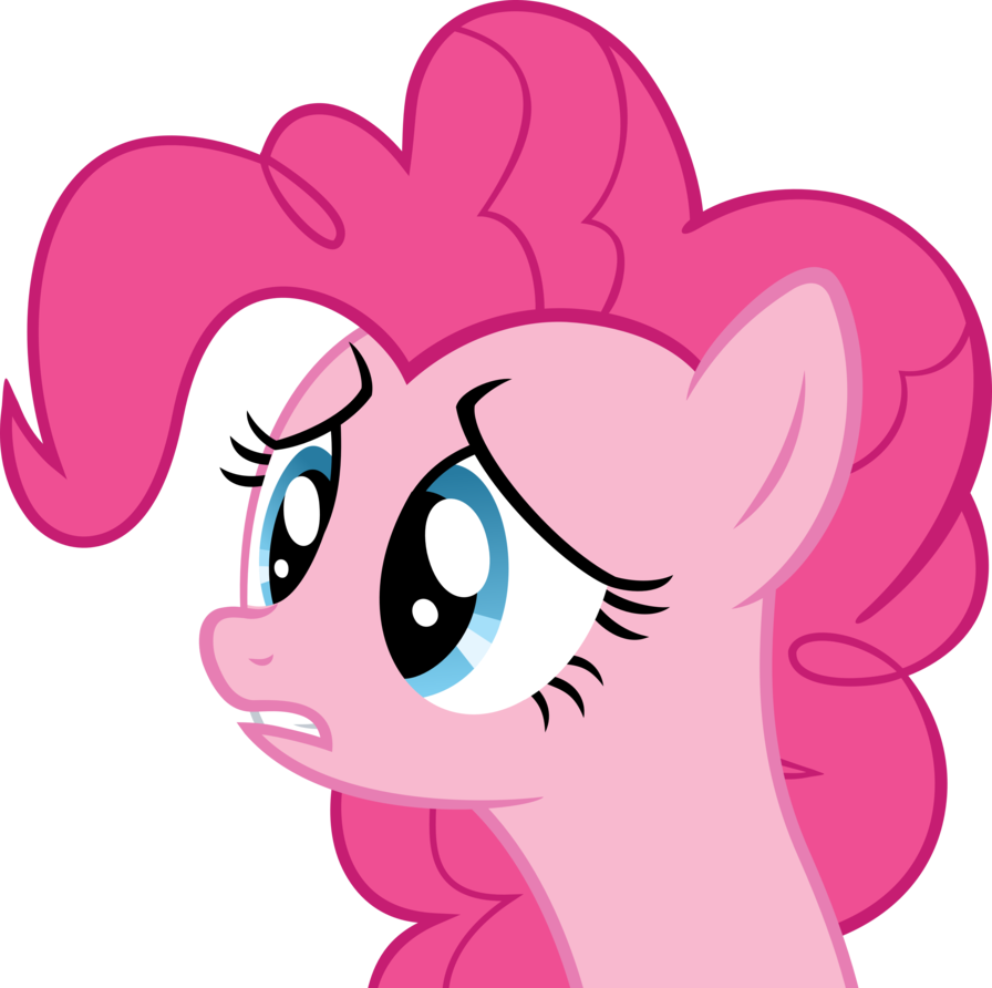 A Worried Pink Pony By Slb94 - Pink Pony (896x892)