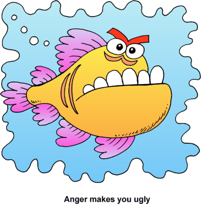 Ugly Anger Clipart - Ugly Clipart (395x400)