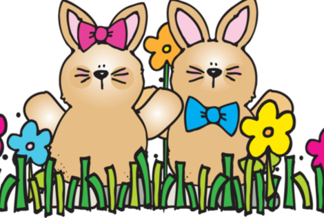 Bunny Spring Clip Art (470x317)