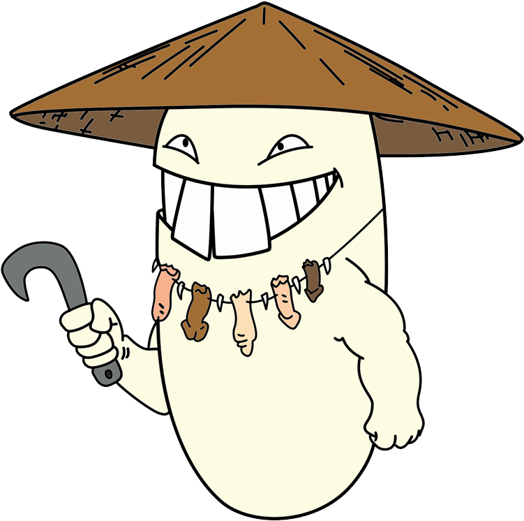 The Rice Mascots Are The Cronies Of Mr - Aqua Teen Hunger Force Dicksode (800x781)