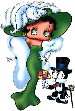 Betty Boop Valentine Clip Art - Betty Boop (400x400)