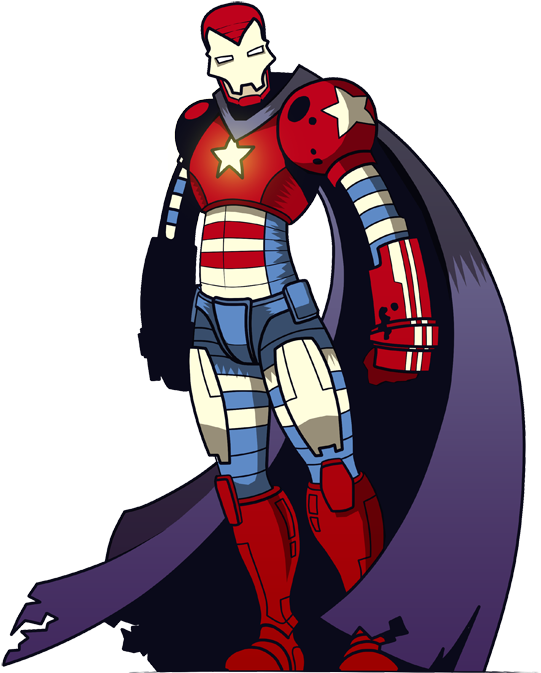 Iron Patriot By Mellanius - Iron Patriot Comic Png (566x800)