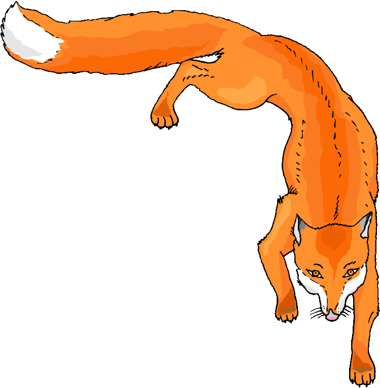 Free Fox Clipart - Free To Use Transparent Fox (750x767)