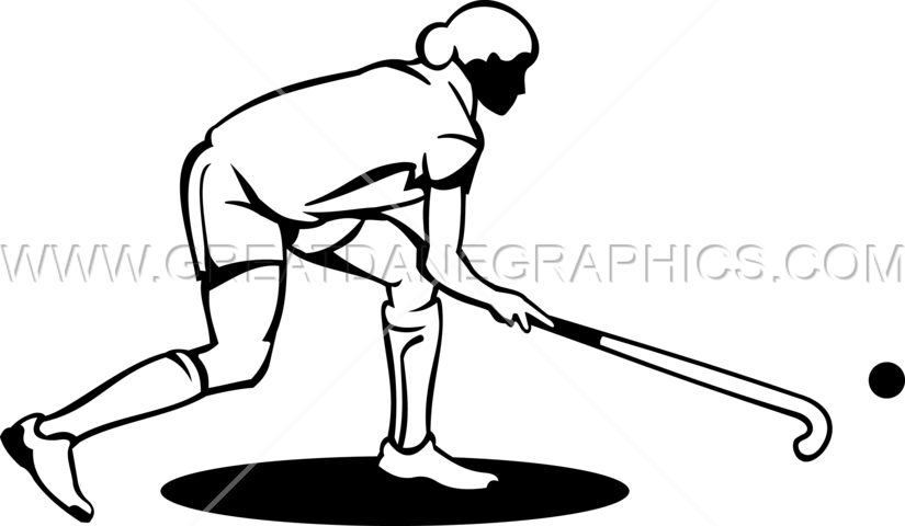 Female Field Hockey - Illustration (825x480)