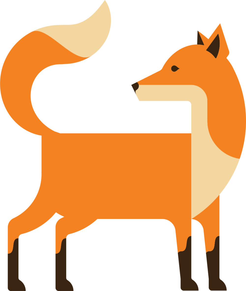 Fox Clipart Clever - Clever Fox Png (1000x1182)