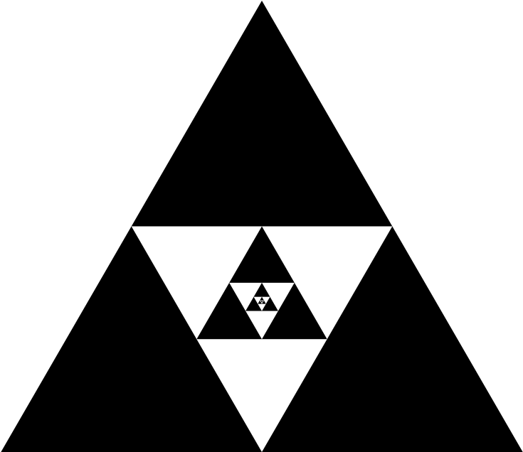 Triangle Midpoint Snap - Triangulo De Sierpinski Gif (800x800)