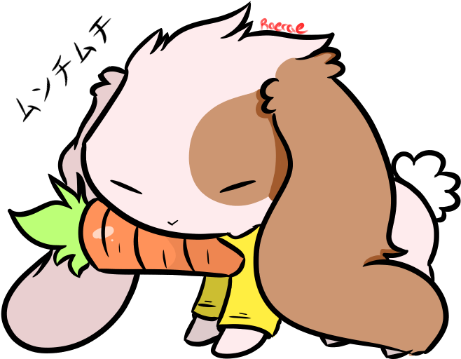 Rabbit Morty By Myumimon - Digital Art (810x647)