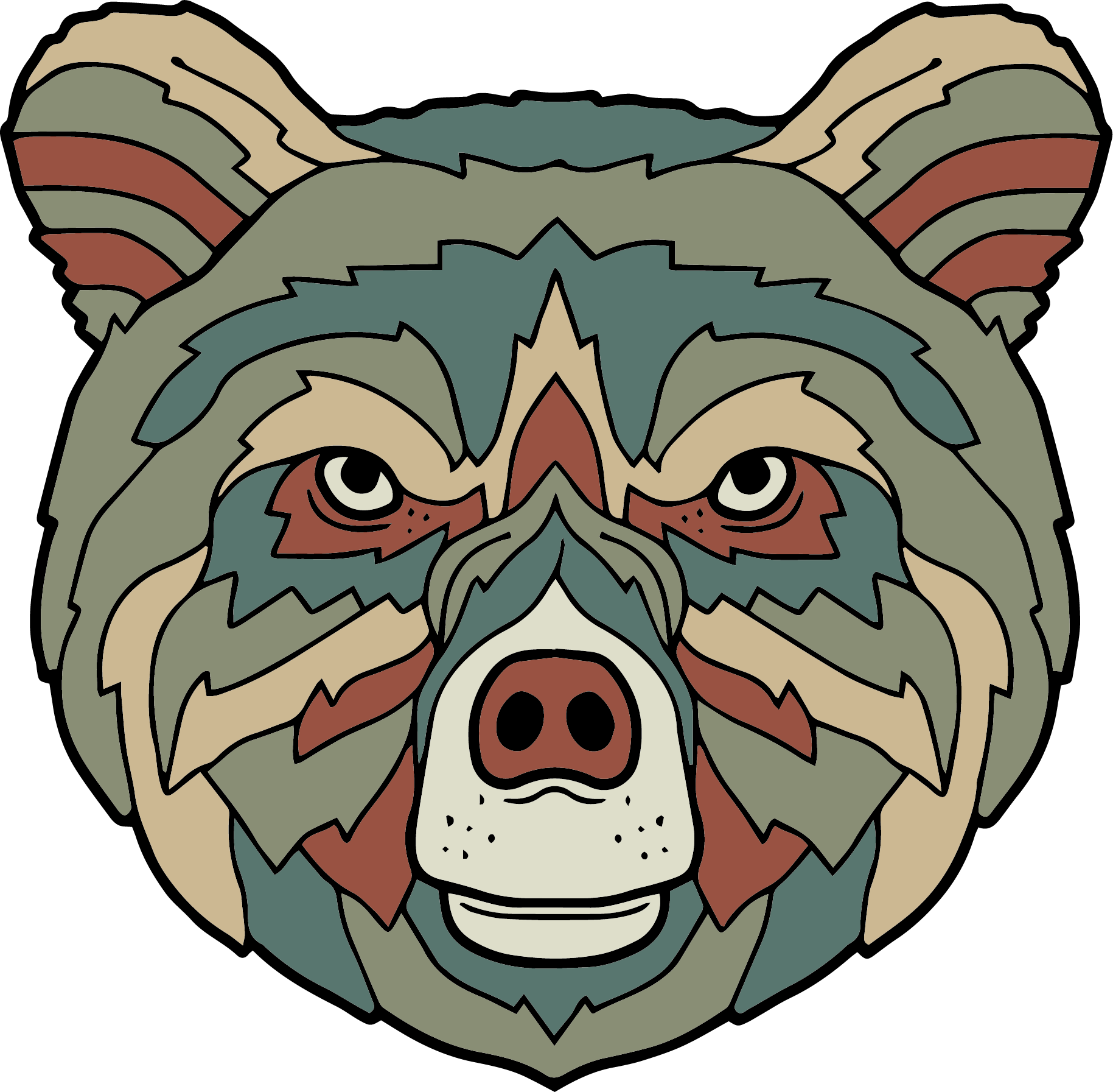 Bear Dog Clip Art - Dog (1829x1793)