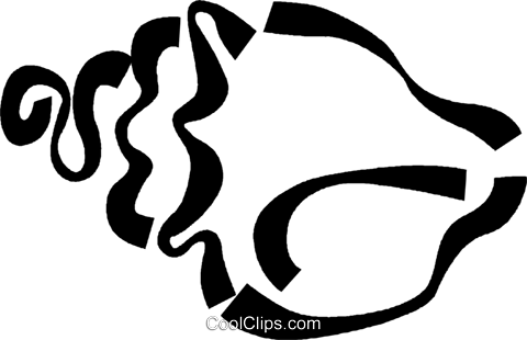 Conchas Do Mar Livre De Direitos Vetores Clip Art Ilustração - Conchas Do Mar Livre De Direitos Vetores Clip Art Ilustração (480x310)