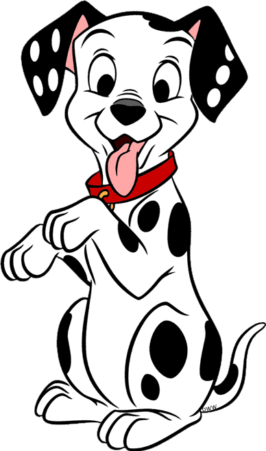 Report Abuse - 101 Dalmatians No Background (388x658)