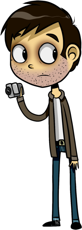Miles Upshur Cartoon By Rawri-tea - Miles Outlast Png (788x1013)
