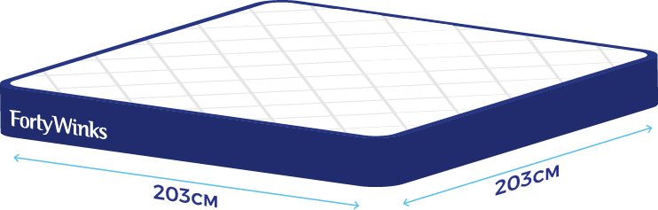 Super King Bed Dimensions - Paper (742x237)