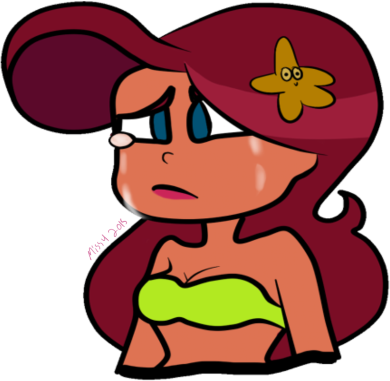 Woah I Drew Tears By Marcelineforever4 - Zig And Sharko Marina Cry (931x859)