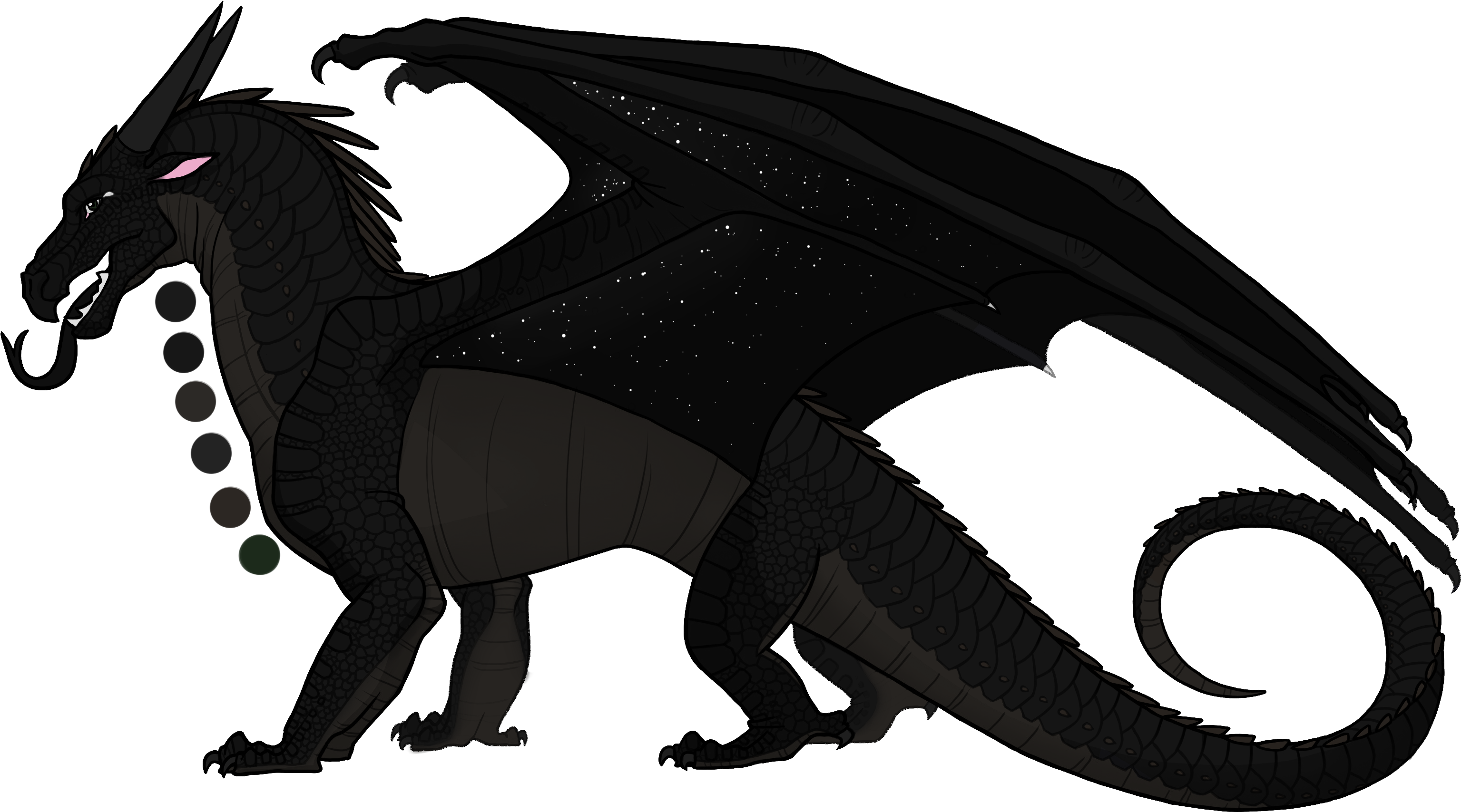 Shapeshifter - Wings Of Fire Darkstalker (3132x1768)