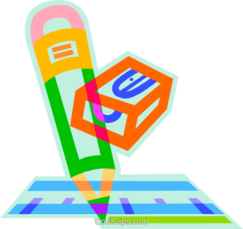 Pencil, Ruler And Pencil Sharpener Royalty Free Vector - Ficheiro Matematica 1º Ano (480x451)