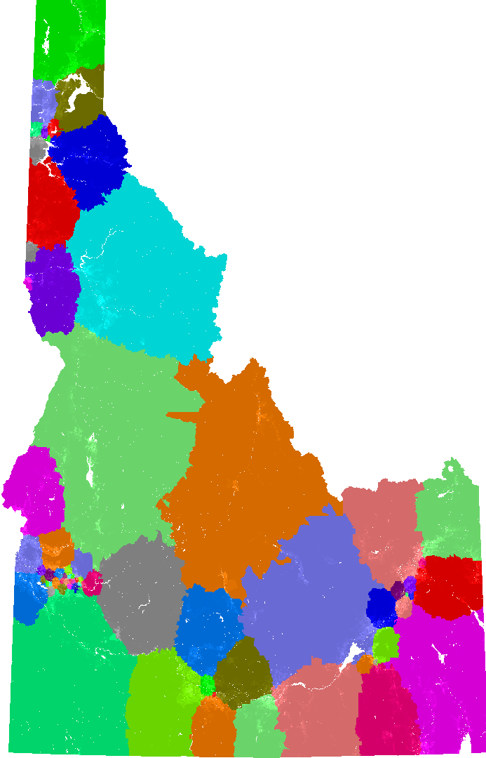 Idaho House Of Representatives Congressional District - Idaho Outline (693x1080)