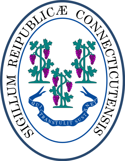 Great Seal Of Connecticut (418x537)