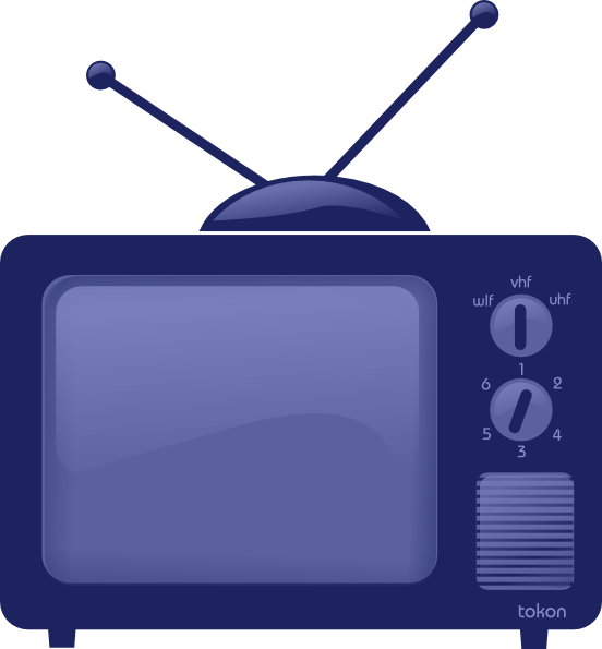 Skilled Broadcast Programmers Use The Psychological - Television Clip Art (552x595)