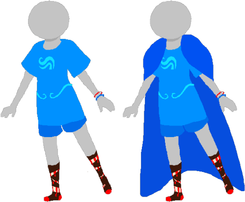 I Got Bored And Wanted To Turn My Godtier, Mage Of - Homestuck God Tier Pajamas (500x433)