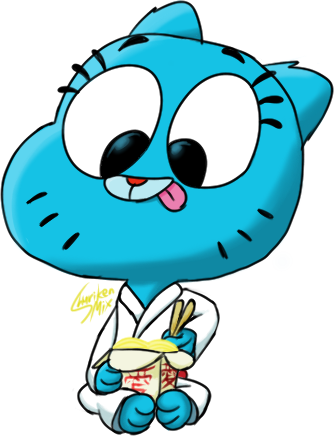Ramen By Shurikenmix - The Amazing World Of Gumball (334x436)
