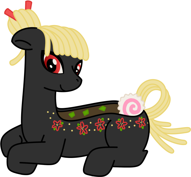 Ramen Pony By Lordofthefuzzys Ramen Pony By Lordofthefuzzys - Cartoon (932x875)