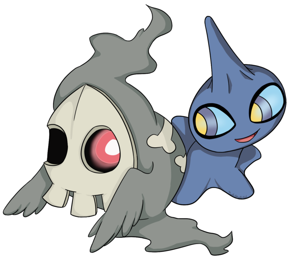 Ghost Buddies By Twili Skull Kid - Cartoon (951x840)