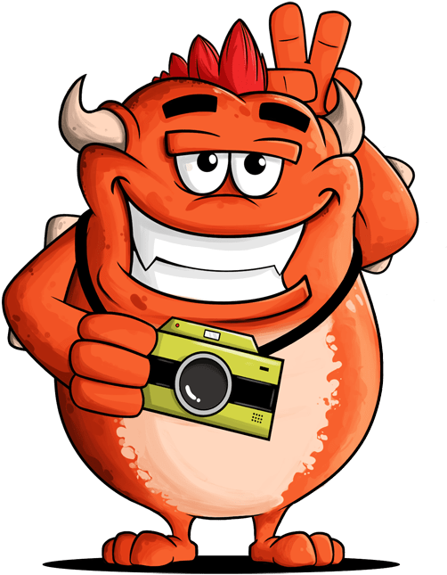 Holding A Photo Camera-crop - Thumb Signal (549x696)