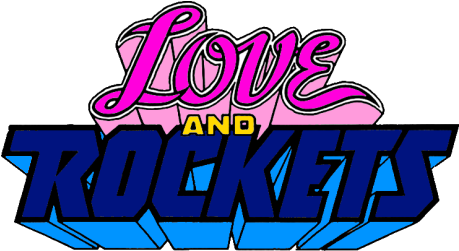 In 1981, Brothers Jaime And Gilbert Hernandez, Spurred - Love And Rockets Logo (620x250)