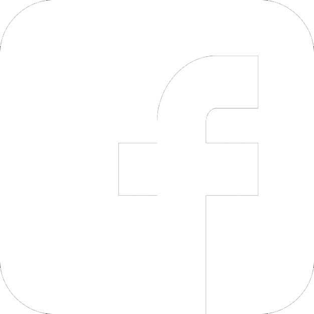 Designed By Alain Monnens - Facebook Logo Weiß Png (626x626)