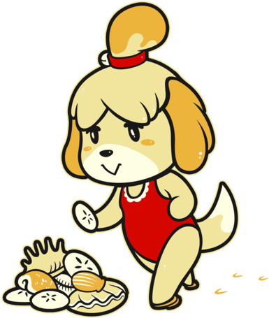 Isabelle's Day Off - Isabelle's Day Off (571x495)