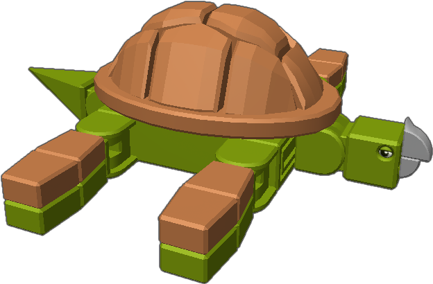 Green Sea Turtle Is A Marine Turtle In The Reptile - Illustration (768x768)